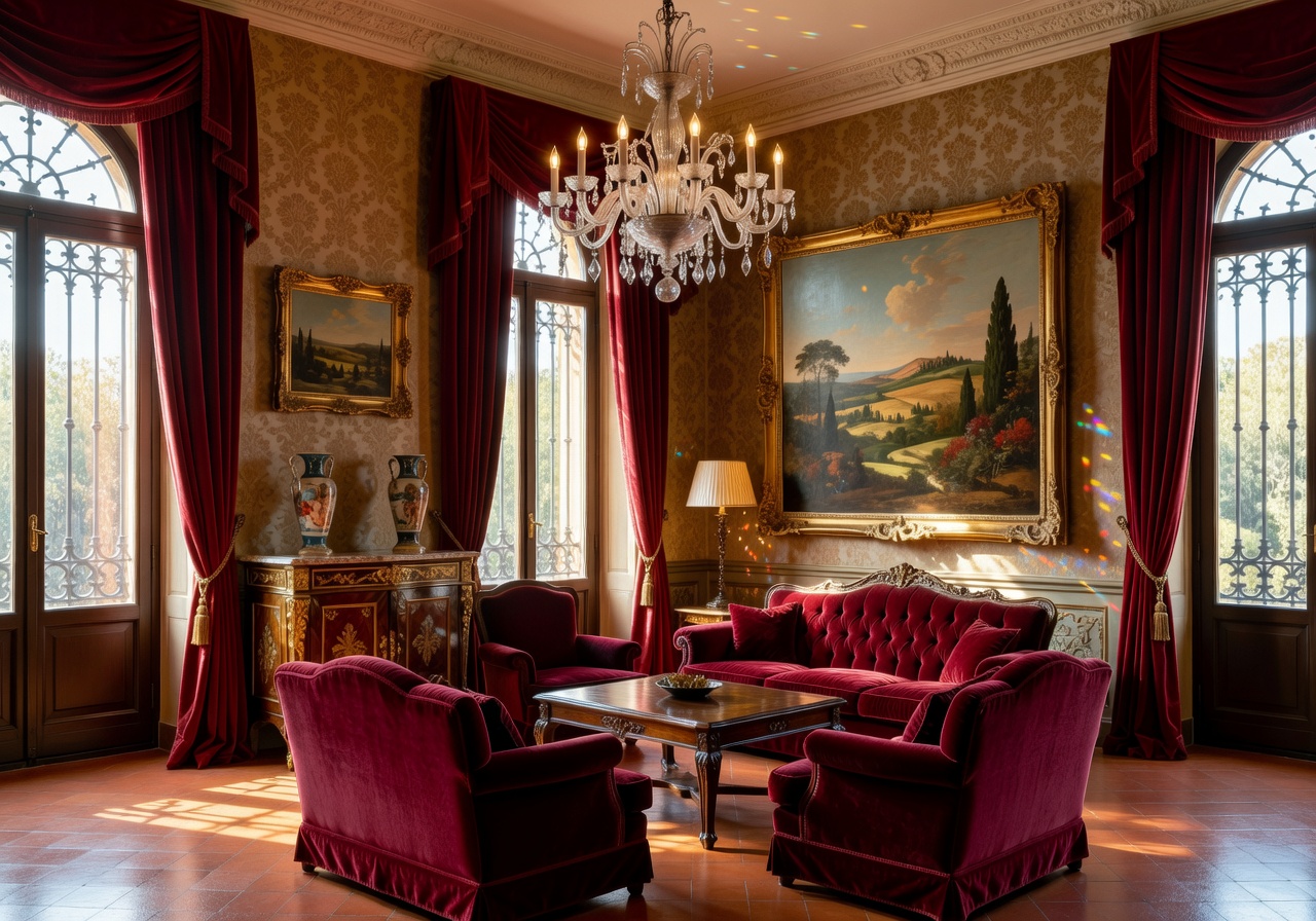 Hotel Villa Aurora in Florence featuring elegant boutique interior with classic Italian decor